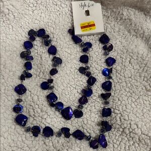 Style & Co. Iridescent Purple Necklace